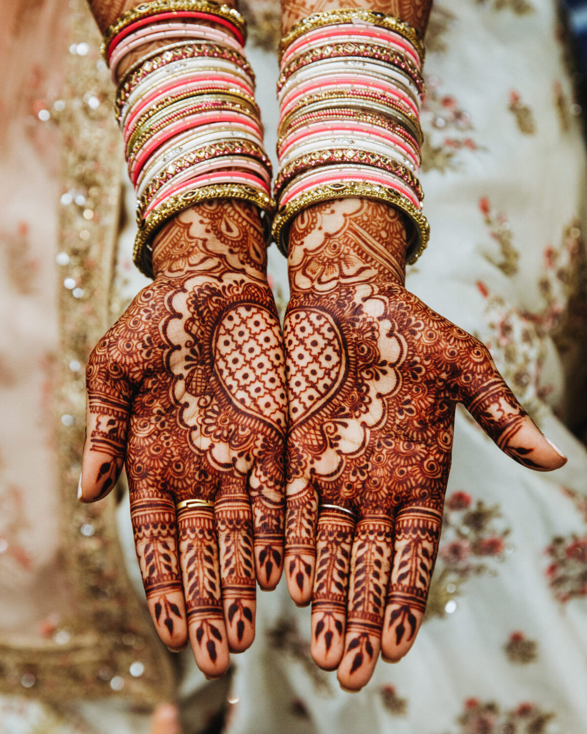 Indian wedding mehandi henna